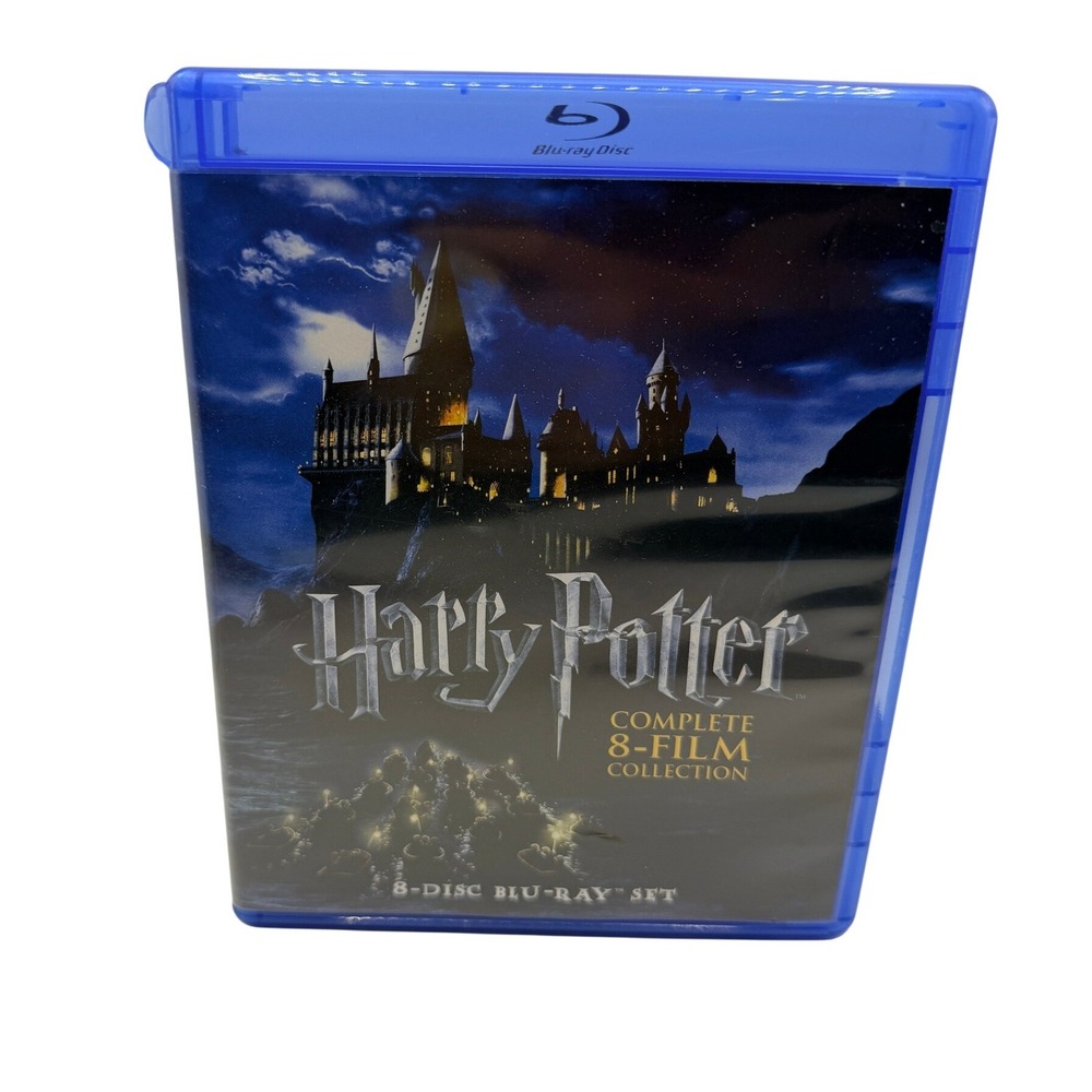 Harry Potter 8-Film Collection Blu-ray 8-Disc Set 1080p HD